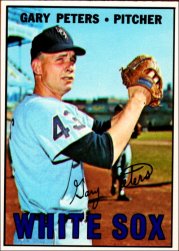 1967 Topps Baseball Cards      310     Gary Peters